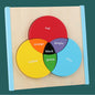 Wooden Montessori Toys Color Matching Sorting Toy 23cm 5
