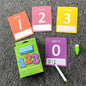 Educational Paper Flash Cards Early Learning Cognitive Toy 7