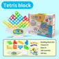 Plastic Building Blocks Tetris Style Educational Toy 6