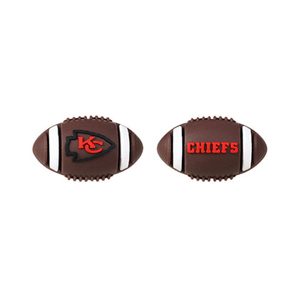 Silicone 3D Focal Beads American Football Team Logo Football Shape 7
