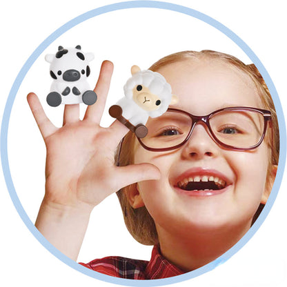Soft Rubber Farm Animal Pairing Montessori Toys Educational Toy 4