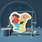 Wooden 3D Animal Puzzle Educational Toy for Kids 8