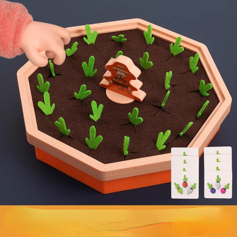 Plastic Montessori Toys Carrot Pulling Educational Toy 3