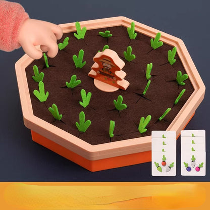 Plastic Montessori Toys Carrot Pulling Educational Toy 3