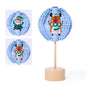 Wooden Christmas Spiral Tree Montessori Toys for Kids 7