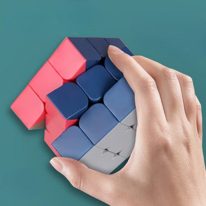Plastic Fidget Cube Morandi Colored Rubik's Cube Puzzle 3
