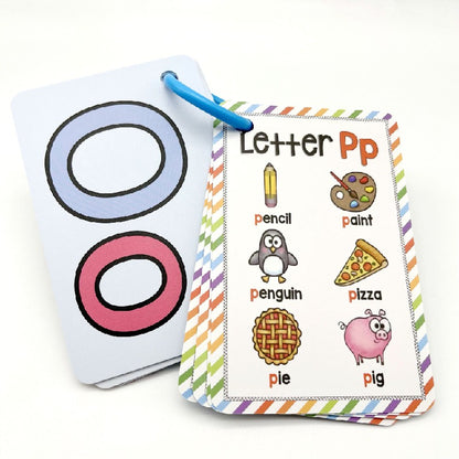 Educational Alphabet Flash Cards Early Learning Paper Toy 4