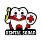 20pcs Silicone Focal Beads Dental Squad Tooth Character Holding Shield