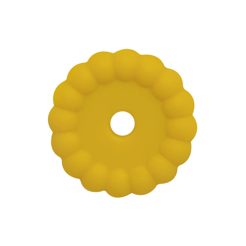 50pcs 12mm 15mm Solid Color Silicone Disc Spacer Beads DIY Craft Supplies 20