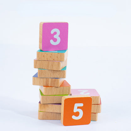 Wooden Counting Montessori Toys Educational Toy for Kids 3