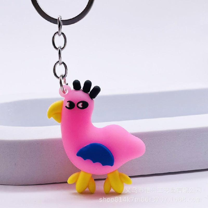 Garten of Banban Soft Rubber Cartoon Keychain Cute Charm 9