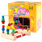 Wooden Flower and Bird Bead Maze Montessori Toys 6