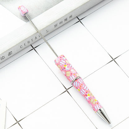 Easter Bunny Print Beadable Ballpoint Pens DIY Craft Supplies 16