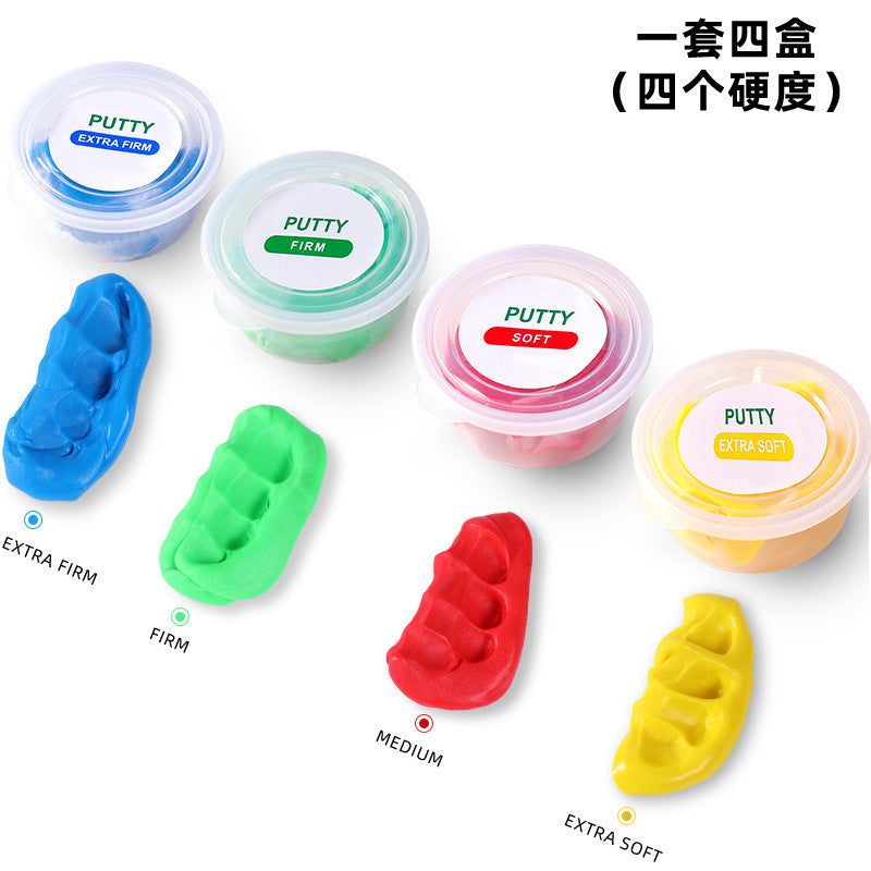 Therapy Putty Hand Exercise With Different Hardness 6
