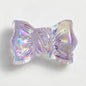 50pcs 14x26mm Transparent Bow Acrylic Beads DIY Bracelet Making 5