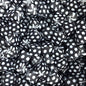 50pcs 13.5mm Printed Square Silicone Beads Variety Designs 19