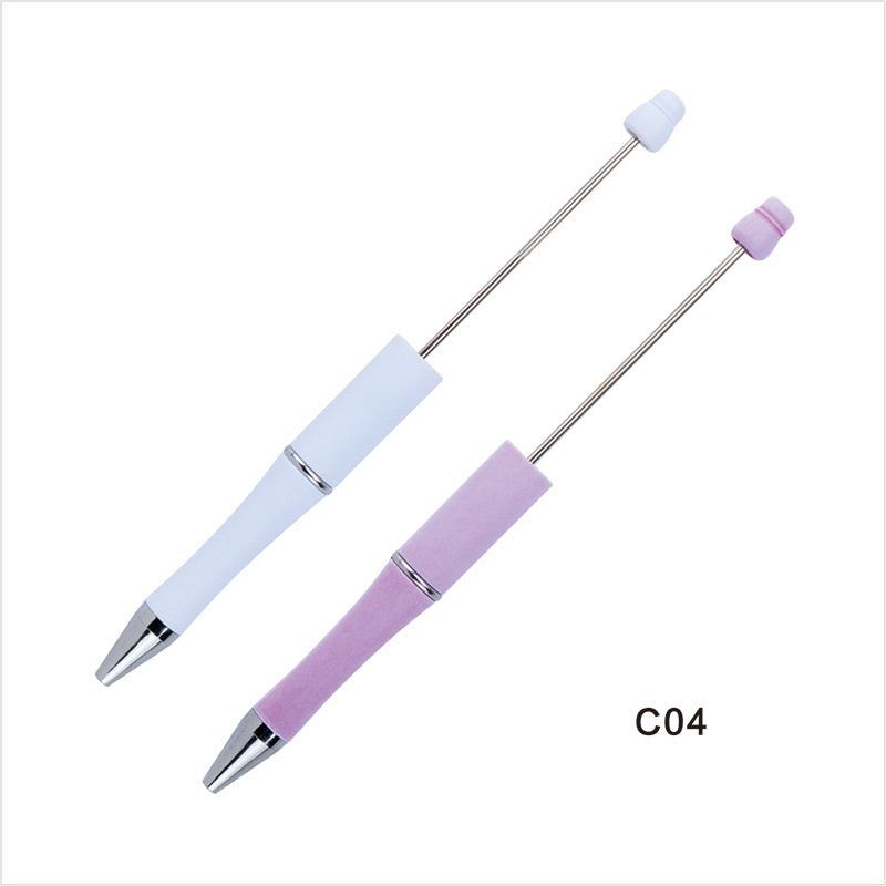 Light-Sensitive Color-Changing Beadable Ballpoint Pens Plastic DIY Craft 6