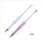 Light-Sensitive Color-Changing Beadable Ballpoint Pens Plastic DIY Craft 6