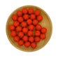 50pcs 15mm Printed Crackle Silicone Beads Colorful Design 8