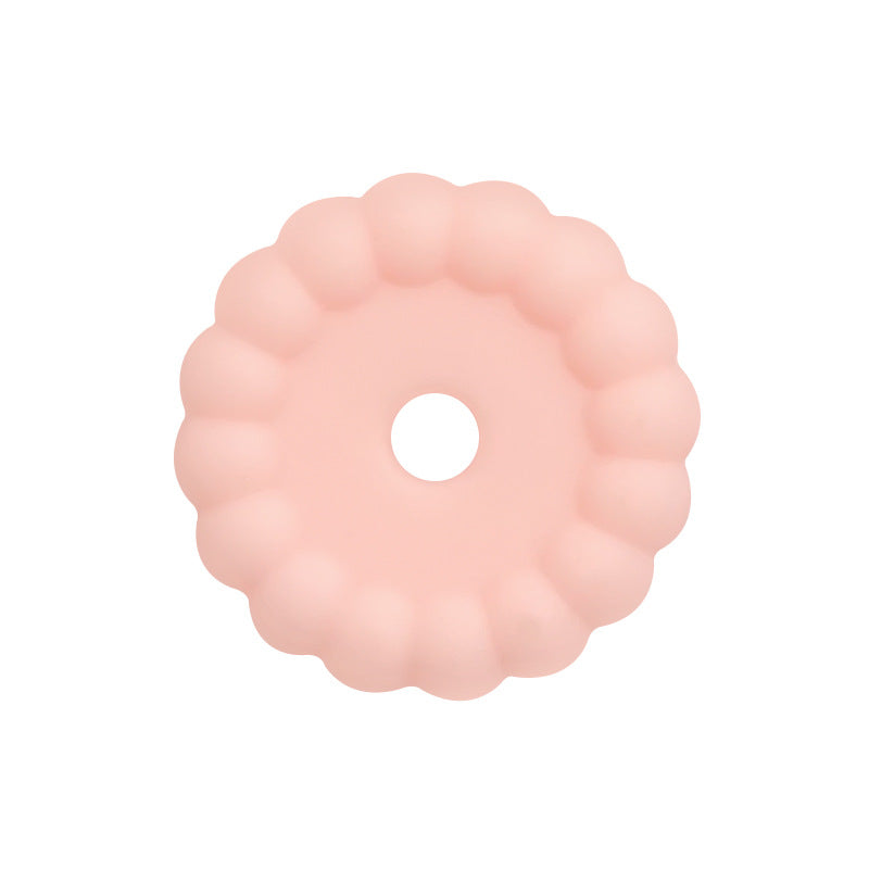 50pcs 12mm 15mm Solid Color Silicone Disc Spacer Beads DIY Craft Supplies 13