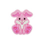 20pcs Silicone Focal Beads Rabbit Sitting Pose 5