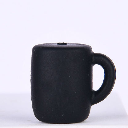 50pcs Silicone Focal Beads Colorful Cup Shape with Handle 12