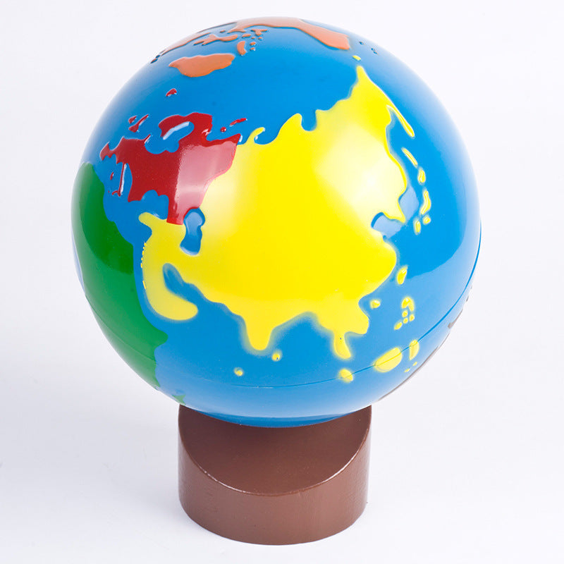 Wooden Wisdom Eye Globe Montessori Toy 19cm