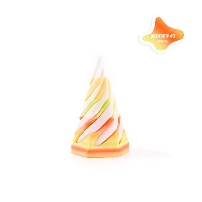 3D Printed Fidget Toy Flexible Spiral Cones 5cm