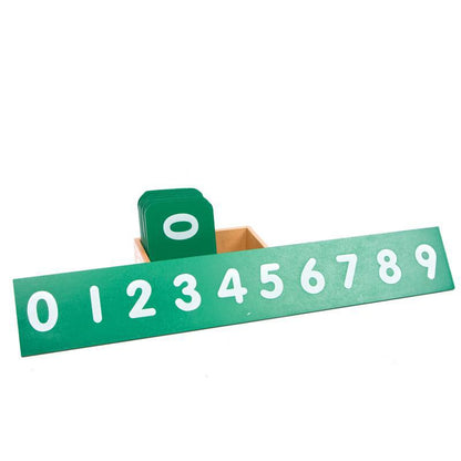 Wooden Montessori Toys Number Board Educational Counting Toy
