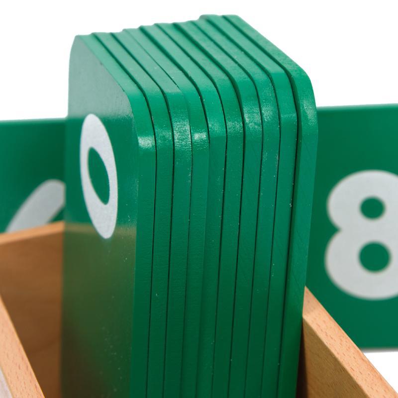 Wooden Montessori Toys Number Board Educational Counting Toy 4
