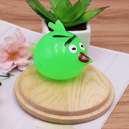 Plastic Fruit and Animal Splat Ball Squishy Toy Sensory Fidget 37