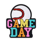 Silicone Focal Beads Ball Game Match Day Printed Text Design 13