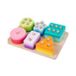 Wooden Montessori Toys Number Puzzle Sorting Toy for Toddlers