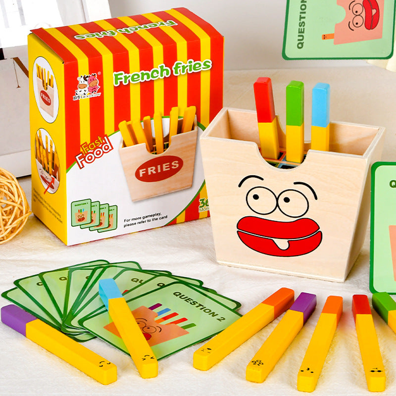 Wooden Burger Sandwich Simulation Montessori Toys for Kids 3