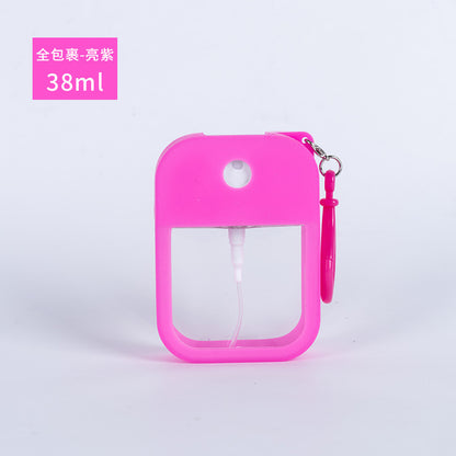 Portable Perfume Spray Bottle Keychain 38ml Refillable 10