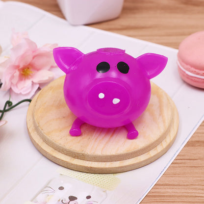 Plastic Fruit and Animal Splat Ball Squishy Toy Sensory Fidget 44