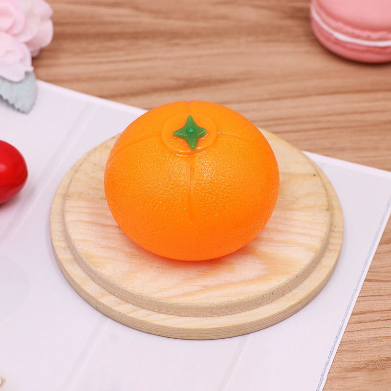 Plastic Fruit and Animal Splat Ball Squishy Toy Sensory Fidget 18