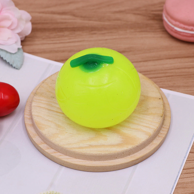 Plastic Fruit and Animal Splat Ball Squishy Toy Sensory Fidget 17