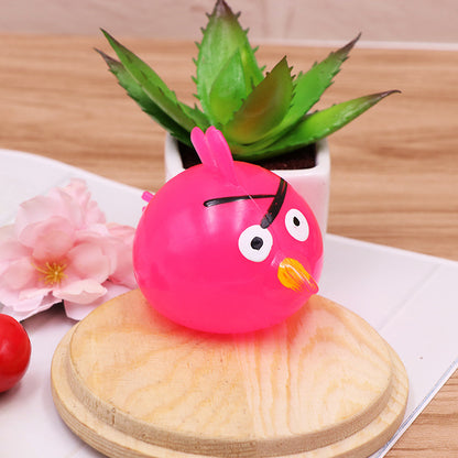 Plastic Fruit and Animal Splat Ball Squishy Toy Sensory Fidget 33