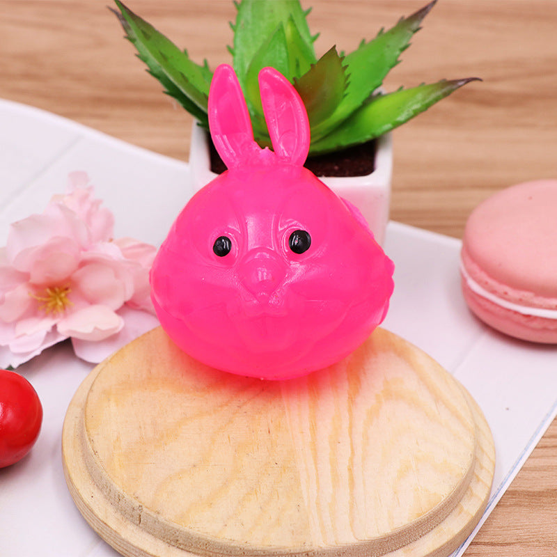 Plastic Fruit and Animal Splat Ball Squishy Toy Sensory Fidget 51