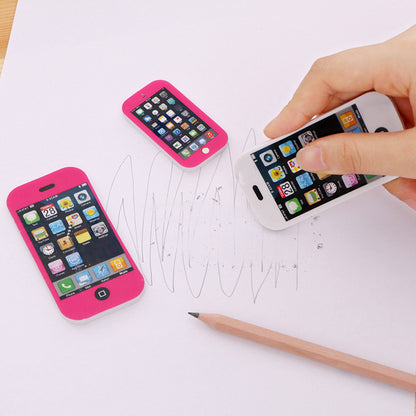 Mobile Phone Shaped Eraser Toy Student Stationery Novelty Gift 3