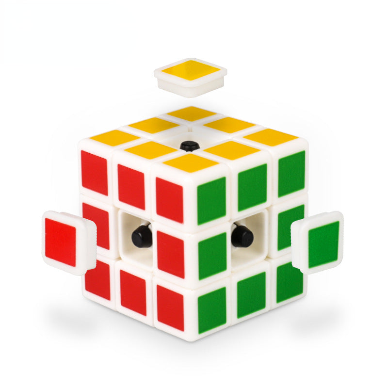 Plastic Fidget Cube 3cm Small Rubik's Cube Puzzle Toy 4