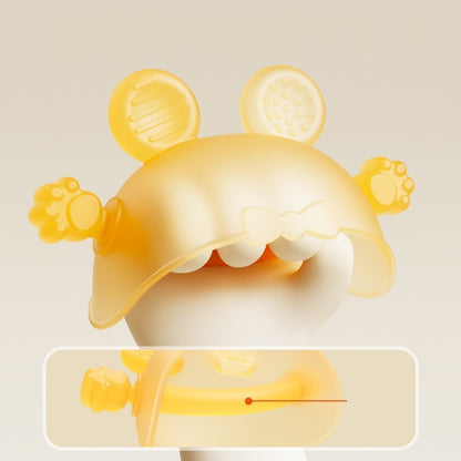 Silicone Baby Teething Toy Mushroom Gloves Shape for Babies 2