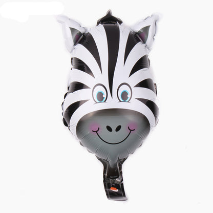 Cartoon Mini Animal Foil Balloons Party Decoration 5pcs 10