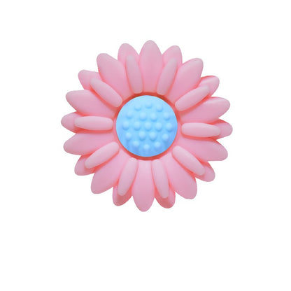 50pcs Silicone Focal Beads Daisy Flower Variety of Colors Design 14