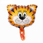 Cartoon Mini Animal Foil Balloons Party Decoration 5pcs 7