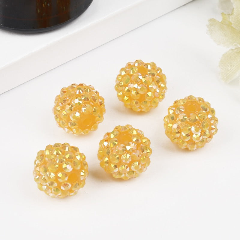 50pcs 12mm Rhinestone Beads DIY Jewelry Making Craft Supplies 11