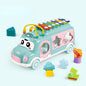 Plastic Bus Xylophone Toy Musical Instrument for Baby Early Education 6