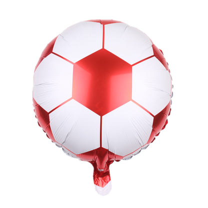 Sports Ball Foil Balloons Party Decoration Set 18 Inch 5pcs 7
