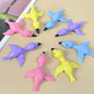 TPR Flamingo Finger Launcher Fidget Toy Novelty Sensory Toy